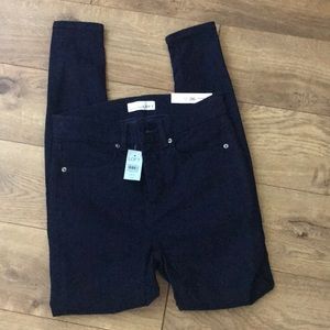 Loft blue jean legging